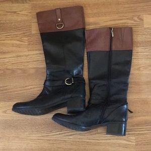 Bandolino Two Tone Riding Boots